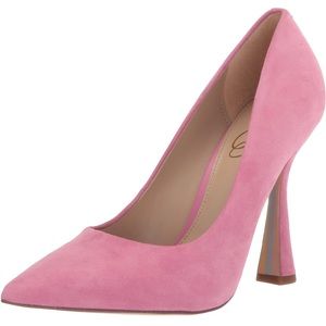 Sam Edelman Antonia pink suede heels